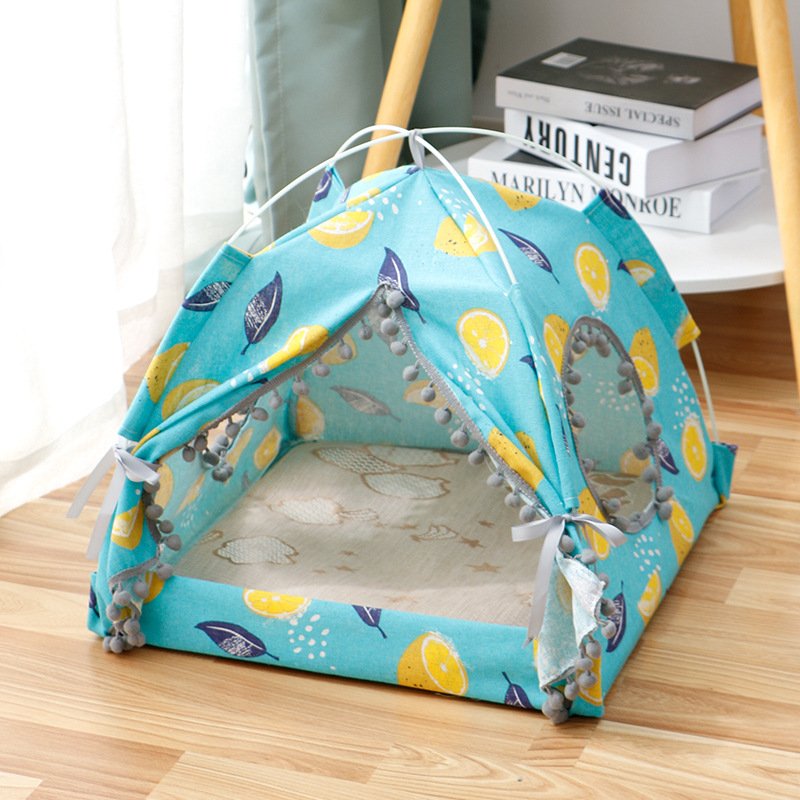 Tente cocooning pour le chat -maison et lit ferme Douillet – Image 5