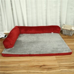 canapé -lit d'angle Apaisant -Matelas Moelleux pour chien et chat