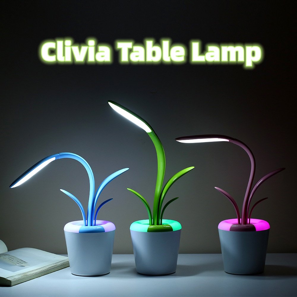 lampe de bureau LED Tactile -Protection des yeux & Recharge USB