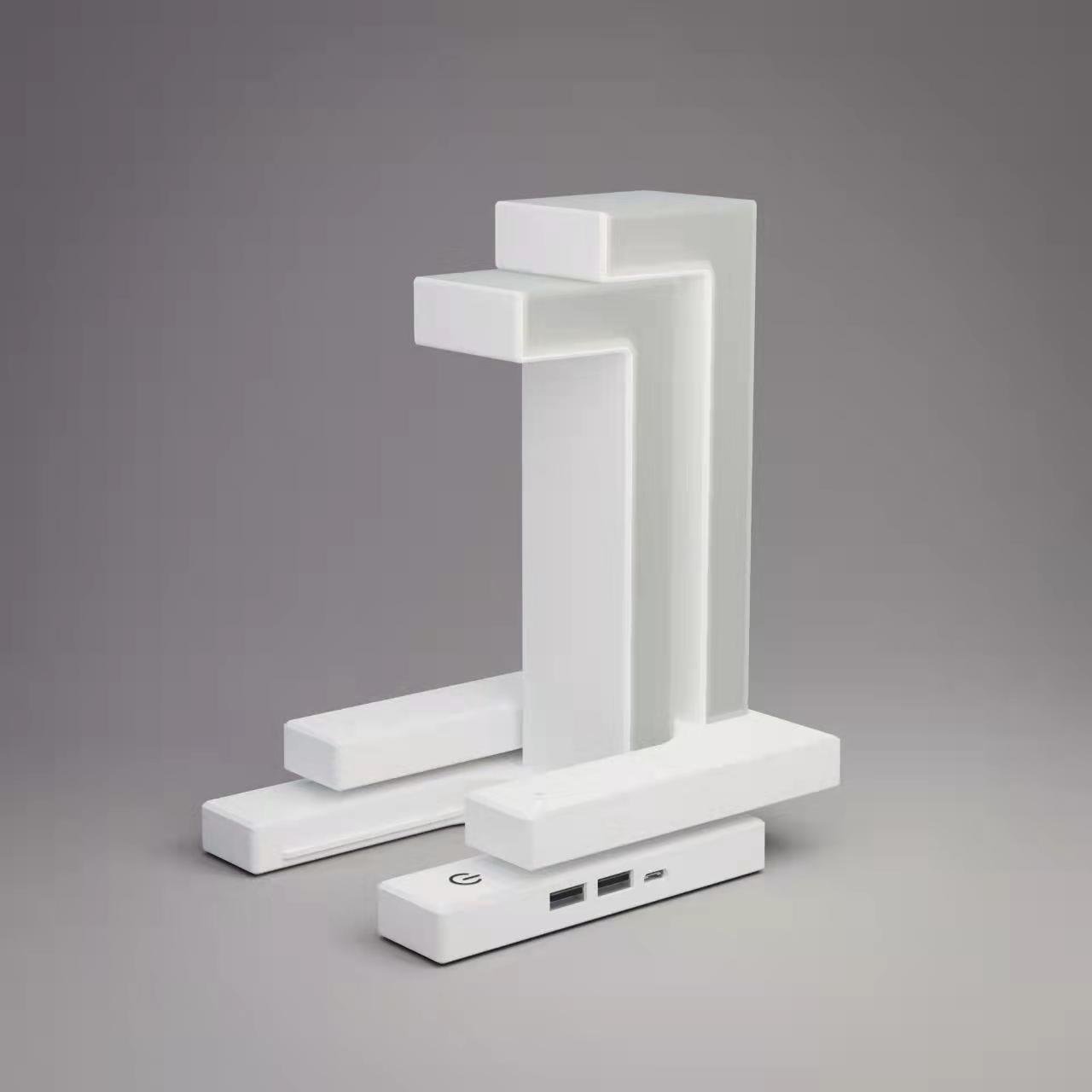lampe de table suspendue design -avec chargeur smartphone sans fil – Image 4